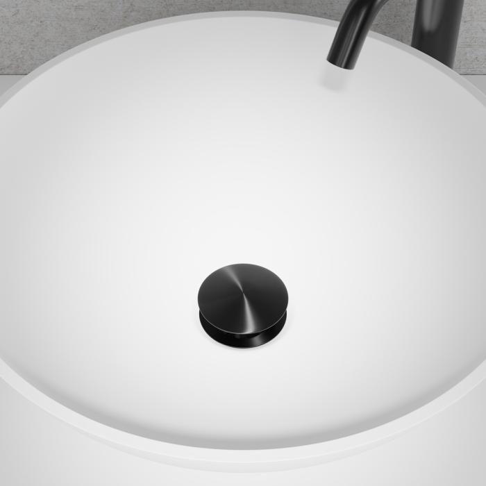 Bottenventil Pop-up Steel Universal Duo