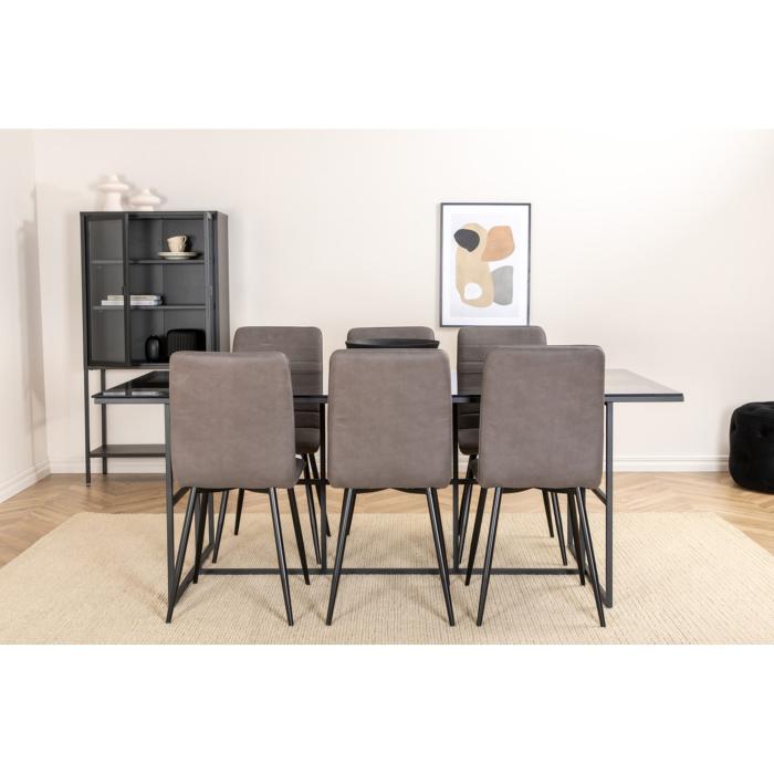 Rectangular Dining Set Leif, Windu
