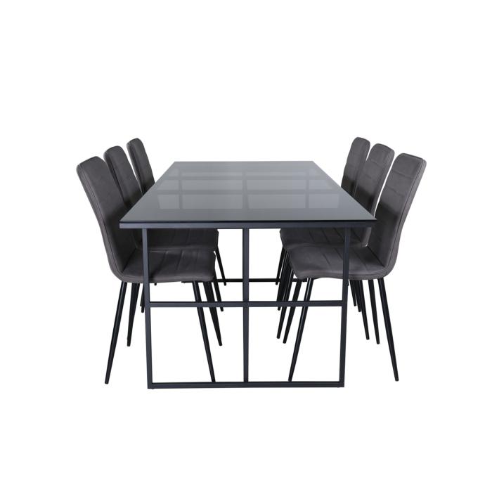 Rectangular Dining Set Leif, Windu