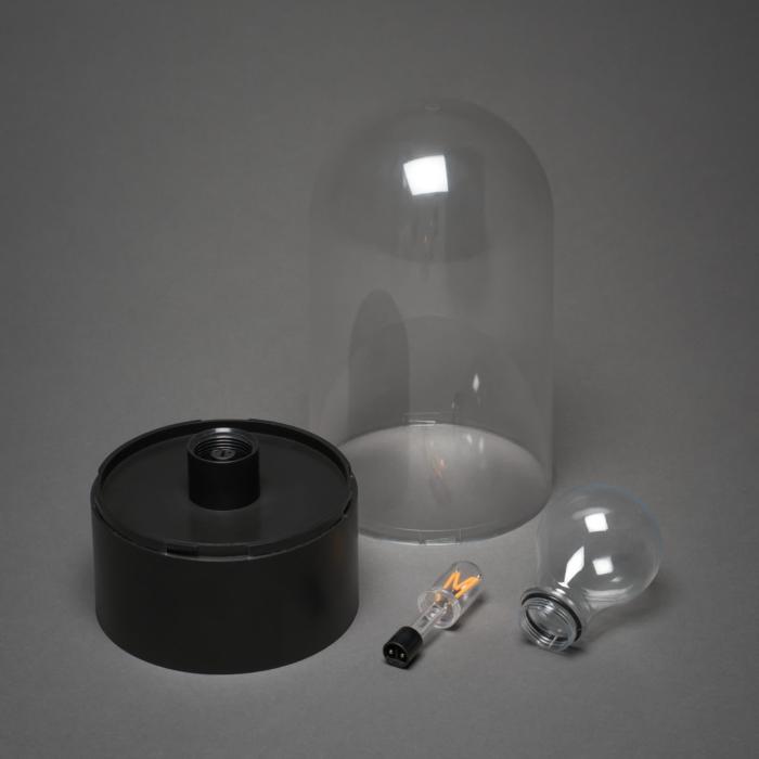 Dekorationslampa Ute B/O Lanterna LED Timer 6h