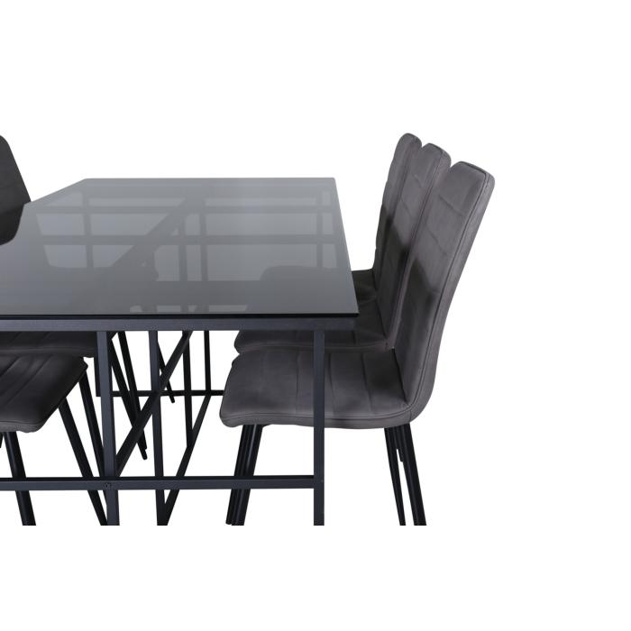 Rectangular Dining Set Leif, Windu