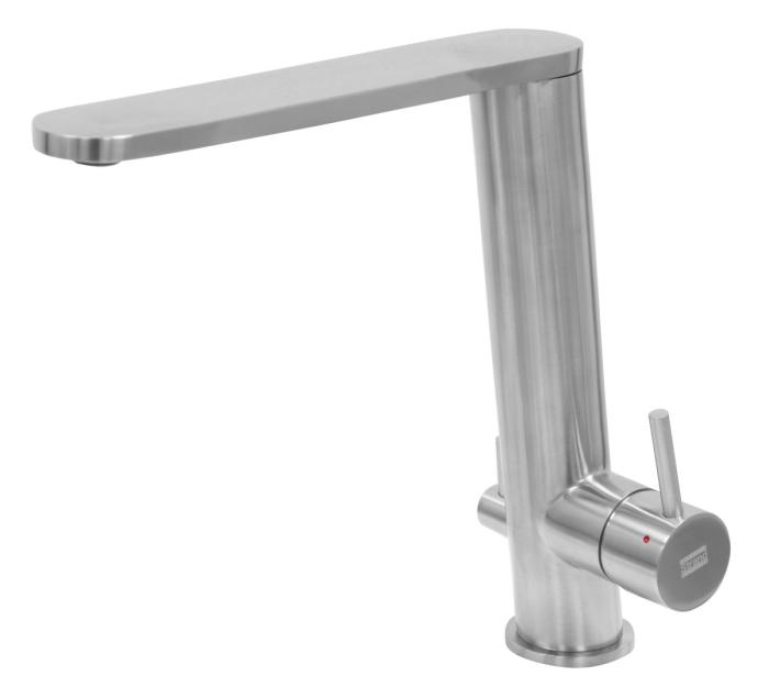 Köksblandare Stockholm City med DM-avst, Rundad