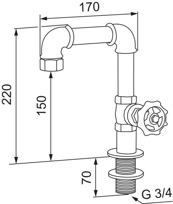 Garden Utekran Tvätt