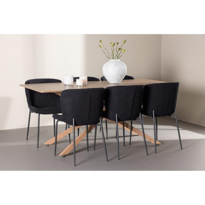Rektangulär matgrupp Piazza, Modesto