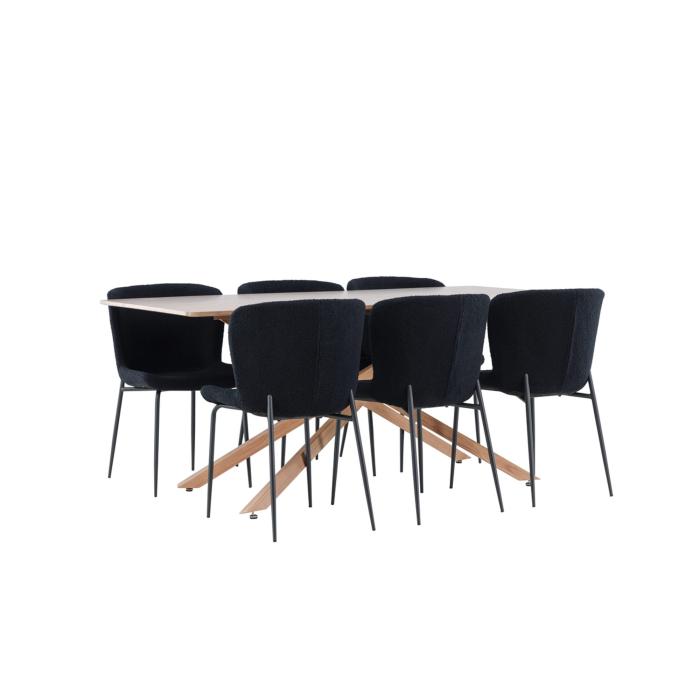 Rektangulär matgrupp Piazza, Modesto