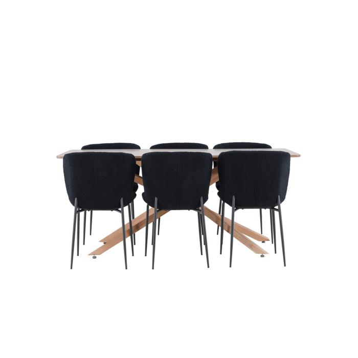 Rektangulär matgrupp Piazza, Modesto