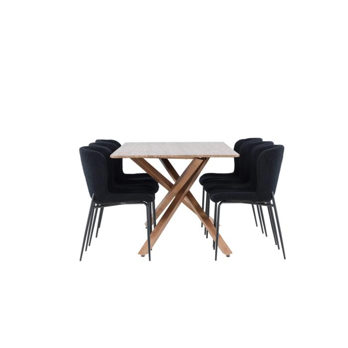 Rektangulär matgrupp Piazza, Modesto