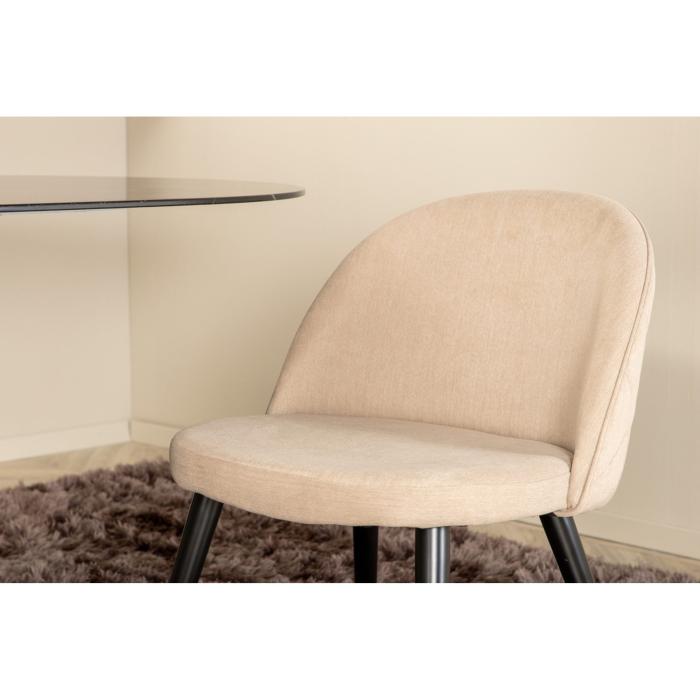 Oval Dining Set Pillan, Velvet