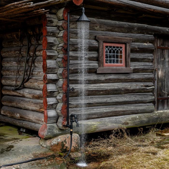 Garden Utedusch Väggfast