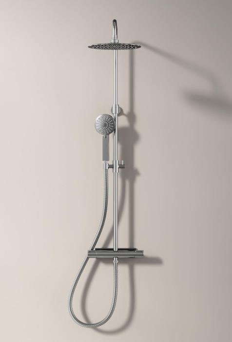 Takdusch MIST med 3-funktionshanddusch Krom
