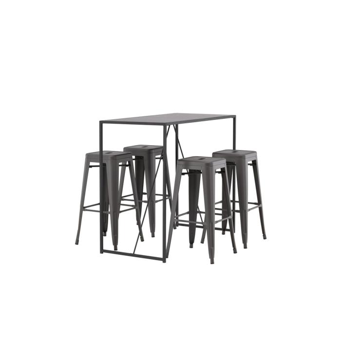 Rektangulär matgrupp Brea, Tempe