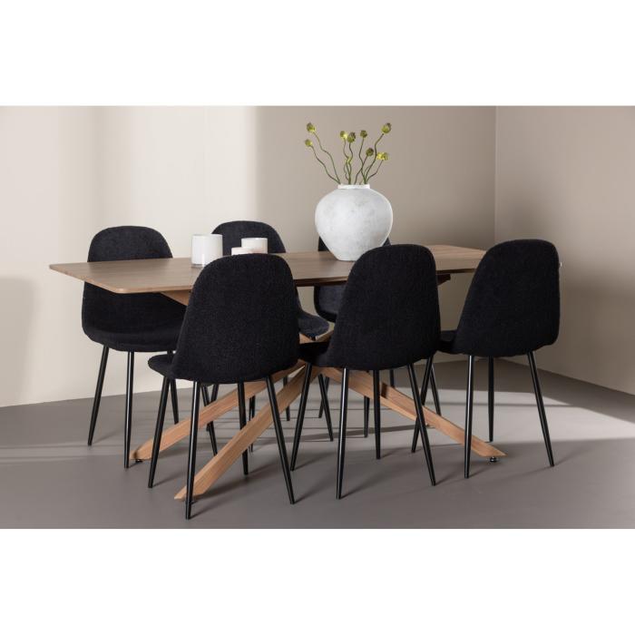 Rektangulär matgrupp Piazza, Polar