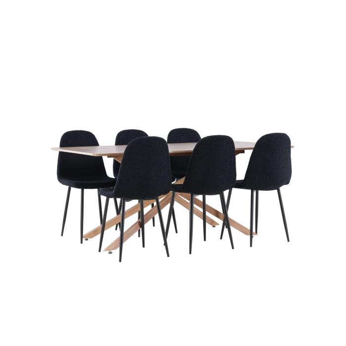 Rektangulär matgrupp Piazza, Polar