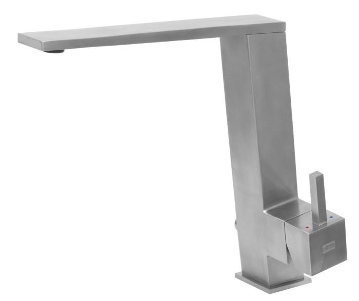 Köksblandare Stockholm City med DM-avst, Kubisk