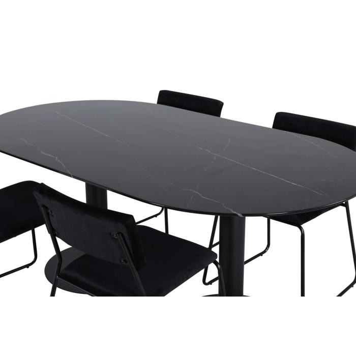 Oval Dining Set Pillan, Kenth