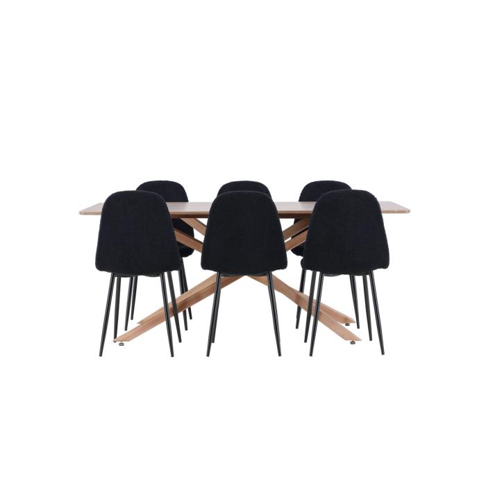 Rektangulär matgrupp Piazza, Polar
