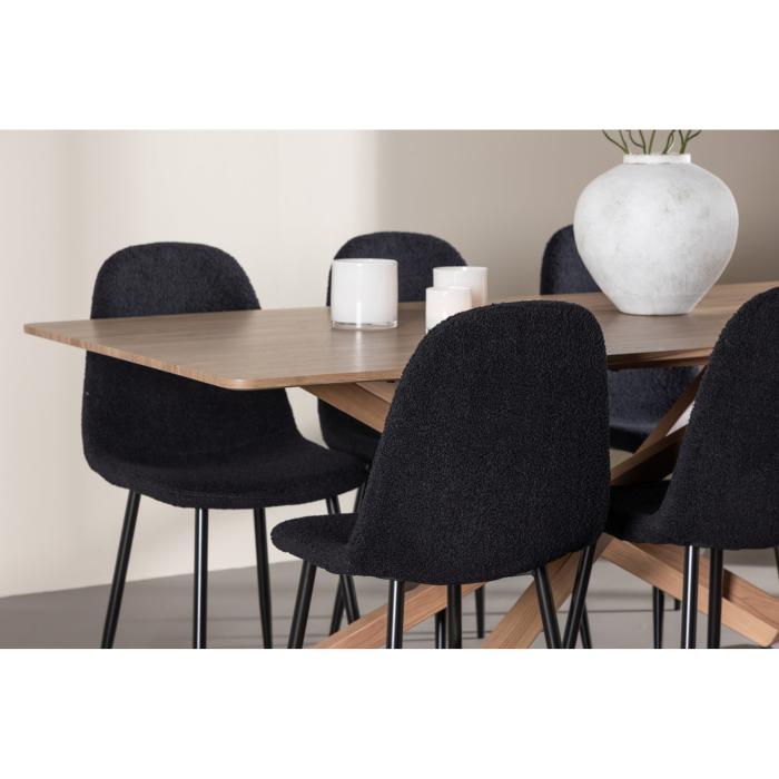 Rektangulär matgrupp Piazza, Polar