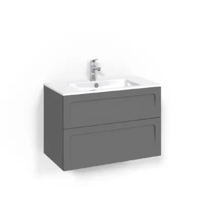 Kommod Crown 800 Porslin Vit
