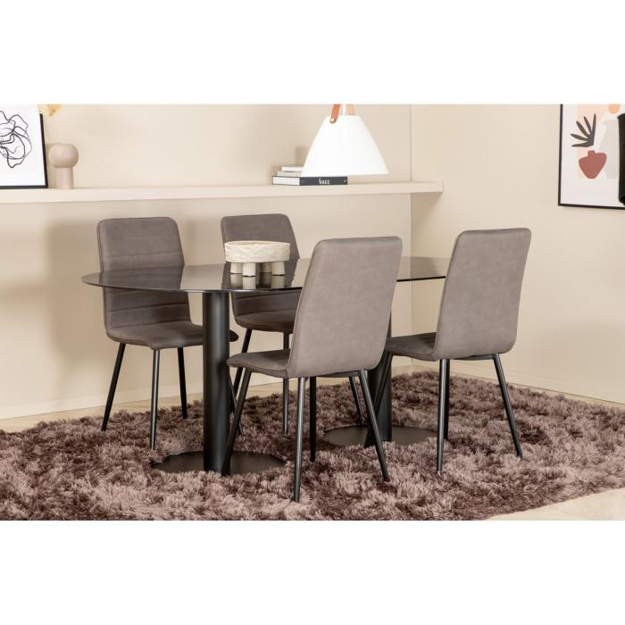 Oval Dining Set Pillan, Windu