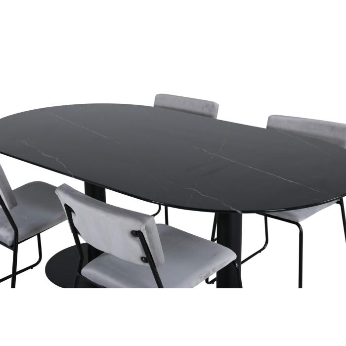 Oval Dining Set Pillan, Kenth