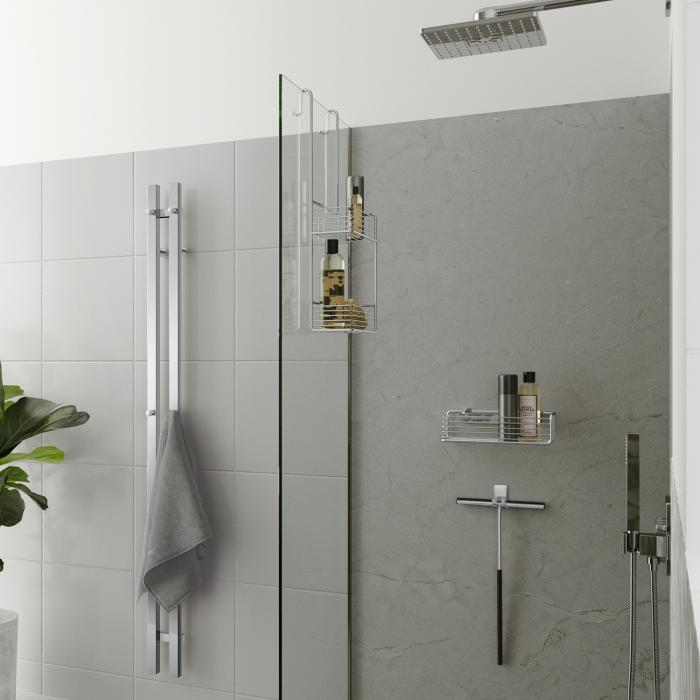 (Utgått) Duschkorg Sideline 2 Plan Krom Höjd 596mm