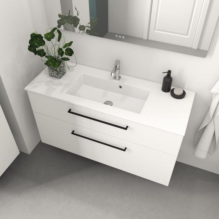 Spegel Level med Belysning & Ljusstyrning