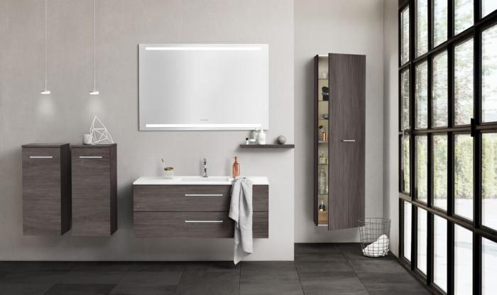 Spegel Level med Belysning & Ljusstyrning