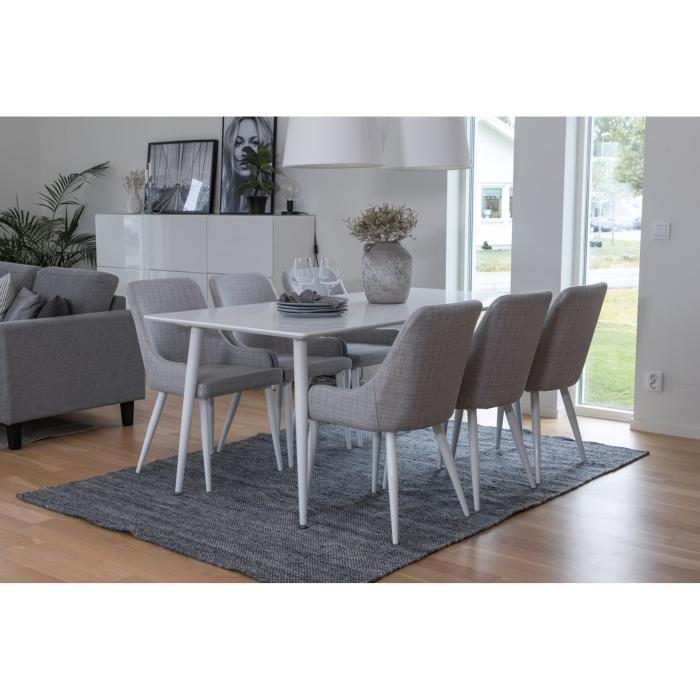 Rektangulär matgrupp Polar, Plaza