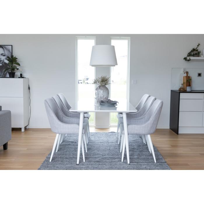 Rektangulär matgrupp Polar, Plaza