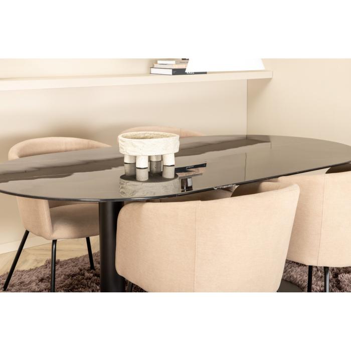 Oval Dining Set Pillan, Berit