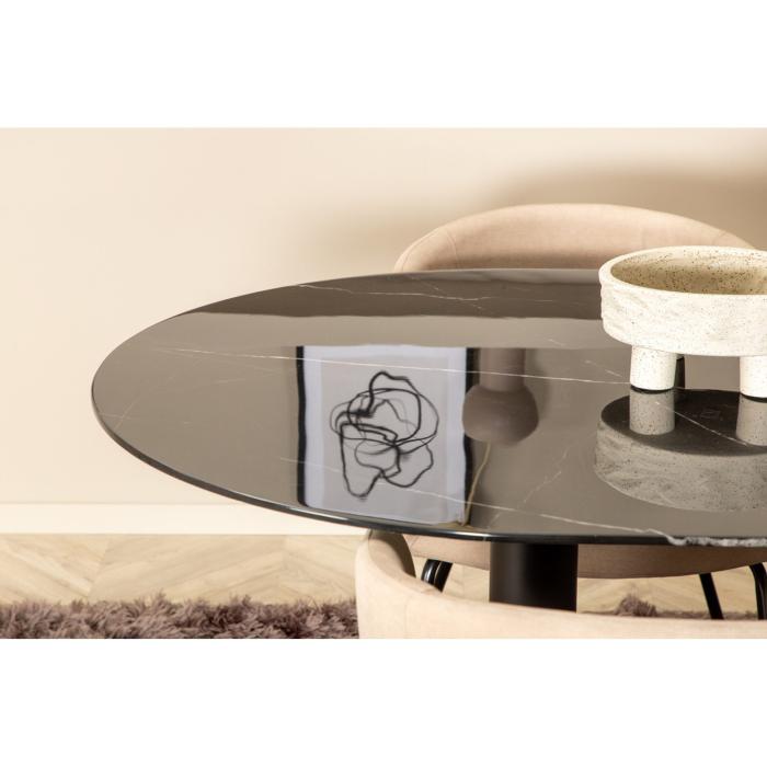 Oval Dining Set Pillan, Berit