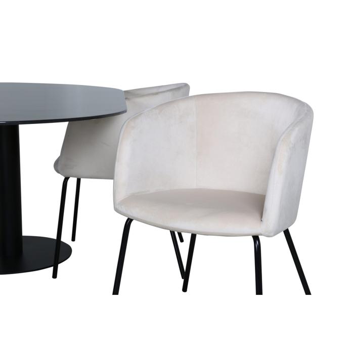 Oval Dining Set Pillan, Berit