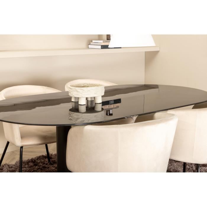 Oval Dining Set Pillan, Berit