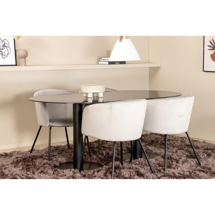 Oval Dining Set Pillan, Berit