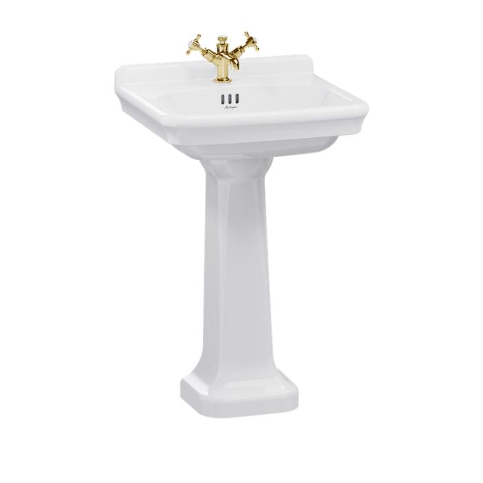 Tvättställ Guild 56 cm med Piedestal