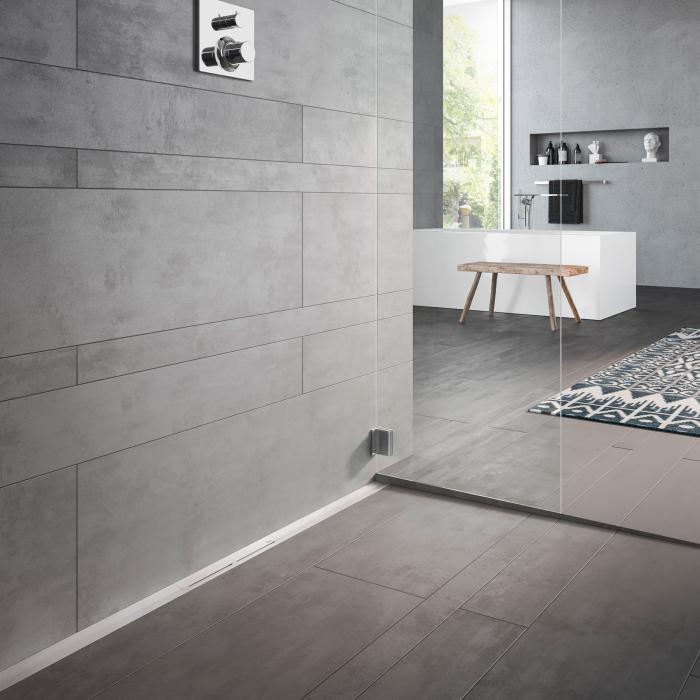 Paket: Duschränna 900 mm för Ingjutning