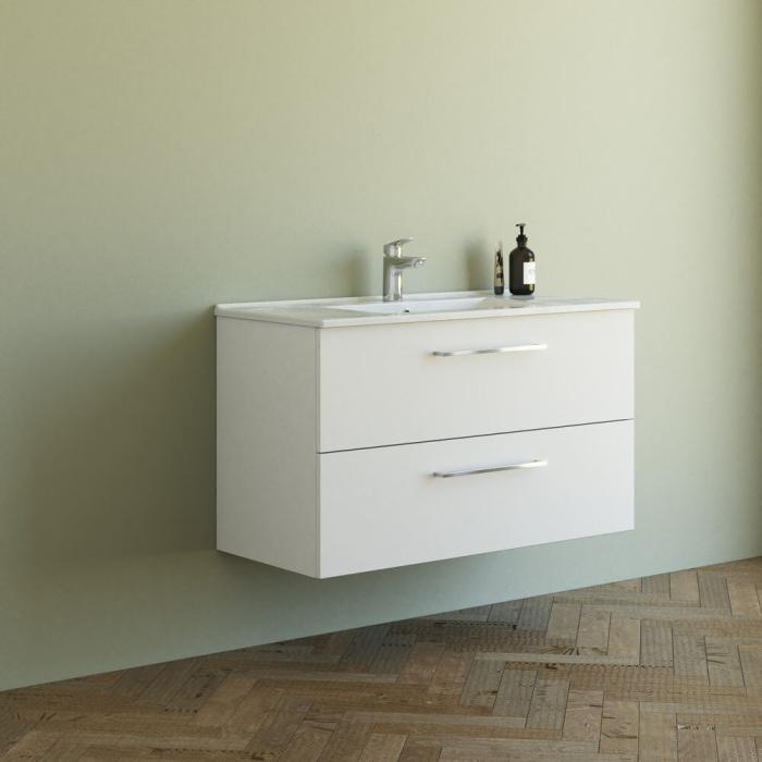 Mido Set, 2 Lådor & Amber Tvättställ