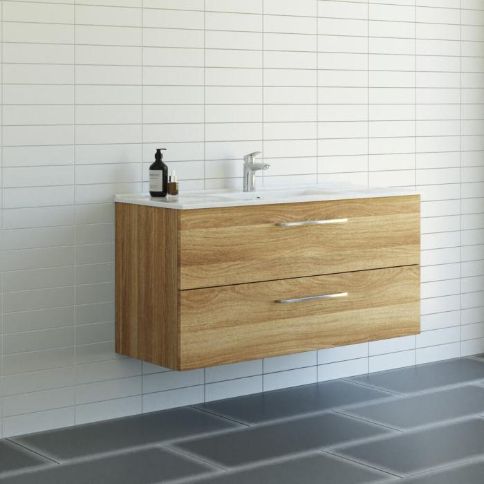 Mido Set, 2 Lådor & Amber Tvättställ