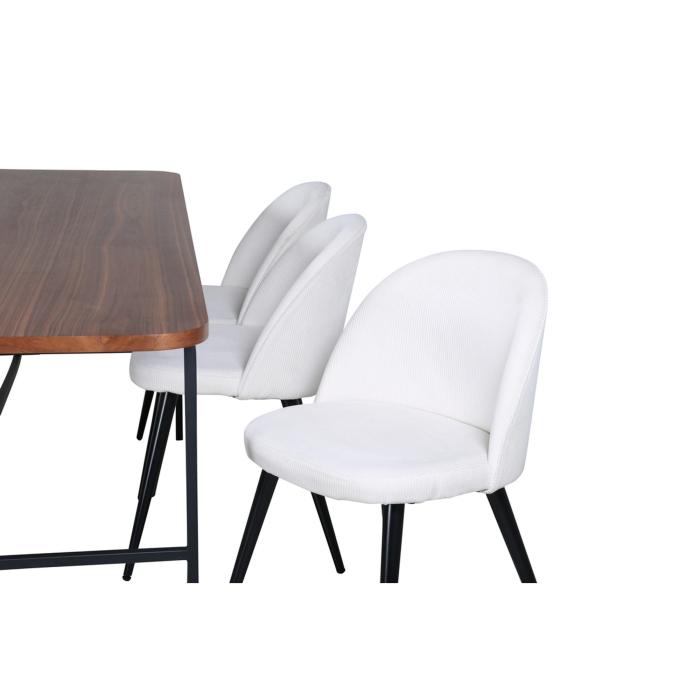 Rektangulär matgrupp Uno, Velvet