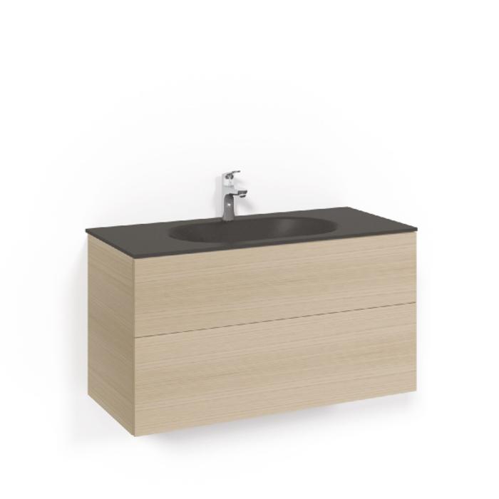 Kommod Crown 1000 Glastvättställ Edge