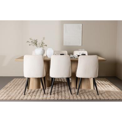 Rektangul&auml;r matgrupp Olivia, Leone
