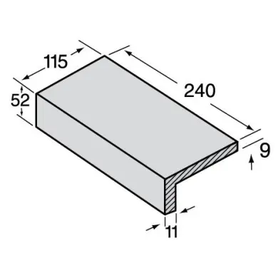 Trappnos 4822-863 11,5x24