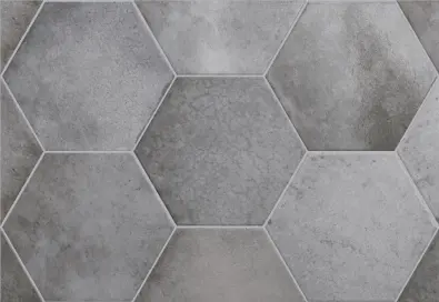 Story grey shadow hexagon 17,5x20