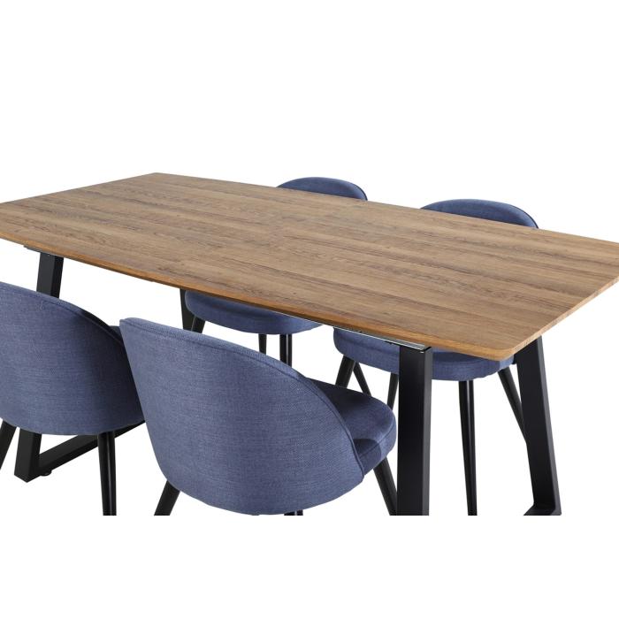 Rectangular Dining Set Inca, Velvet