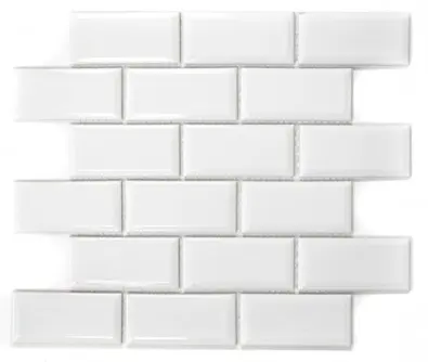 Mosaik Metro White Gloss 4,5x9,5