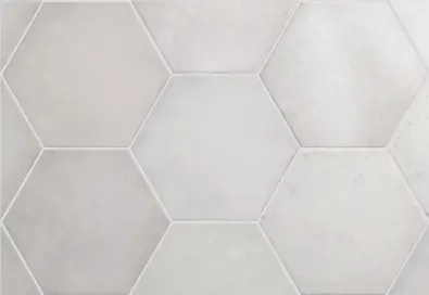 Story snow white hexagon 17,5x20