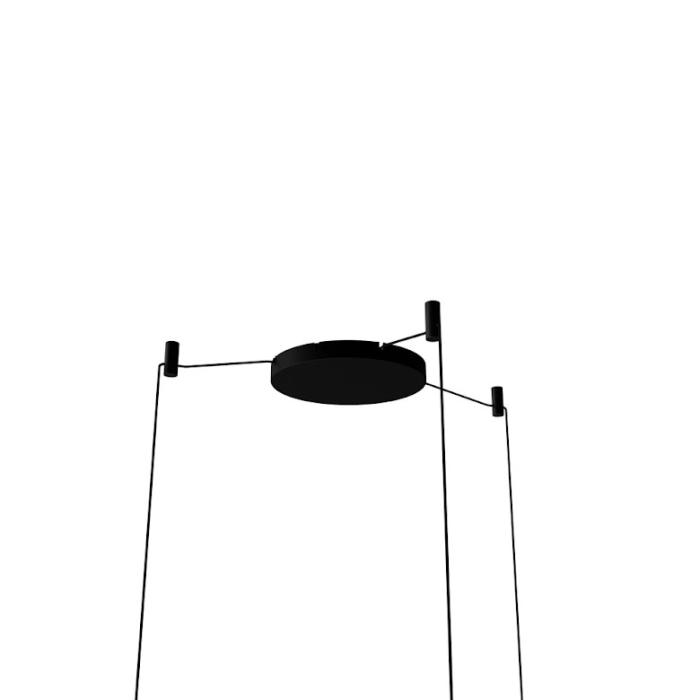 Asteria Micro Cluster 3 Taklampa 25 x 2,8 cm Svart