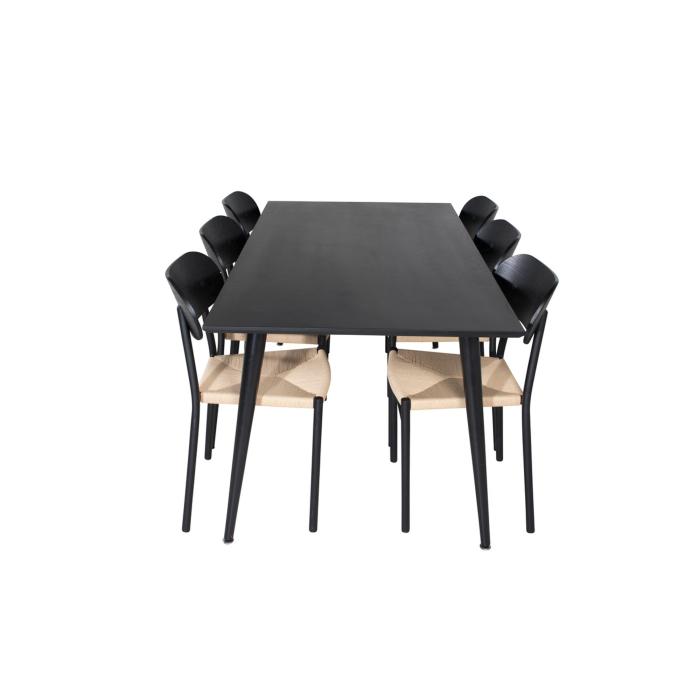 Rektangulär matgrupp Dipp, Polly