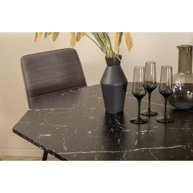 Round Dining Set Marbs, Windu