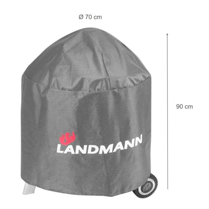 Grillöverdrag Premium Skyddshuv Ø 70x90 cm 15704